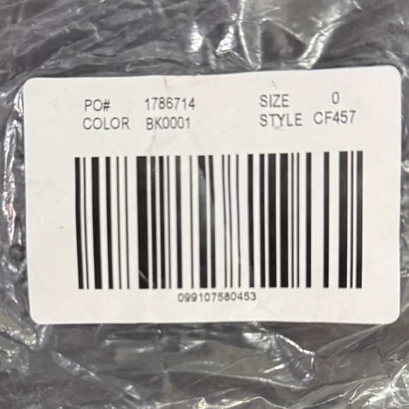 J. CREW LORELAI RUFFLE CUPRO BLACK - 0 (USED BLUE FOR MODEL) - Picture 8 of 8